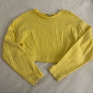 Zara Cropped Sweater Top